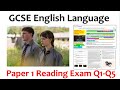 2024 eduqas q1q5 paper 1 reading exam  gcse english language