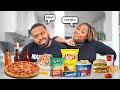 HUSBAND TRIES MY PREGNANCY FOOD CRAVINGS! BAD IDEA!