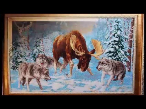 Красивые картины из бисера