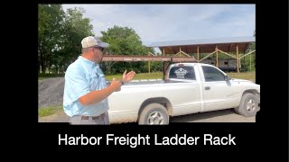 Harbor Frieght Ladder Rack