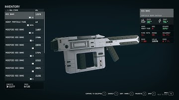 Starfield Big Bang Weapon Console Command Code