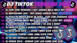 Dj Tiktok Terbaru 2026dj Curi Curi Pandang X Boy Jangan Malu Malu Boydj Merindu Mu Lagi 