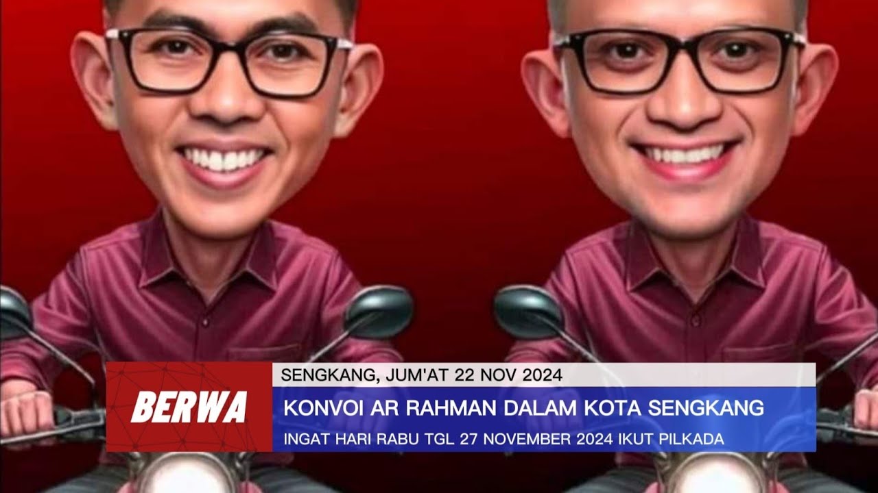 Konvoi AR RAHMAN dalam Kota Sengkang