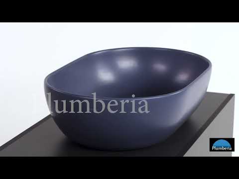 Високий умивальник-циліндр на стільницю 37xH46 GALASSIA Core 7305, видео 1