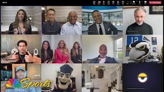 NBC stars come together to get ready for 2026 NFL Kickoff | NFL on NBC