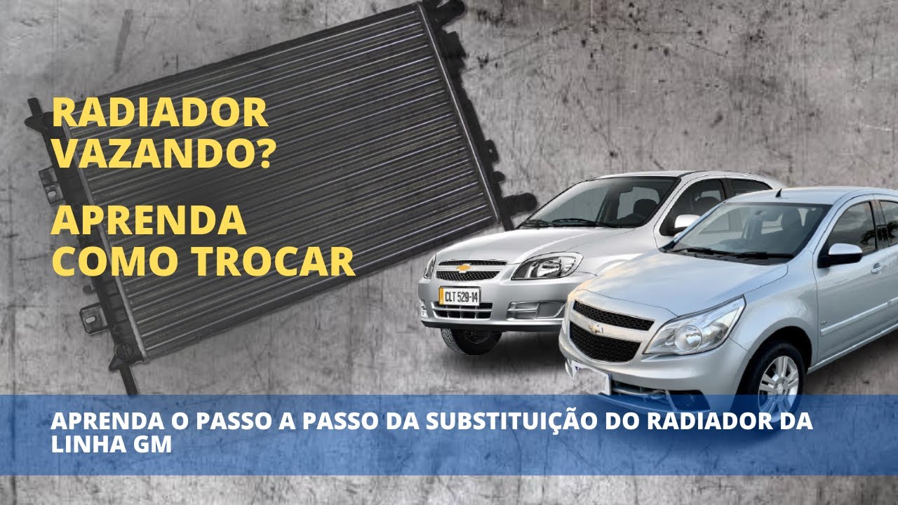 COMO TROCAR O RADIADOR - YouTube