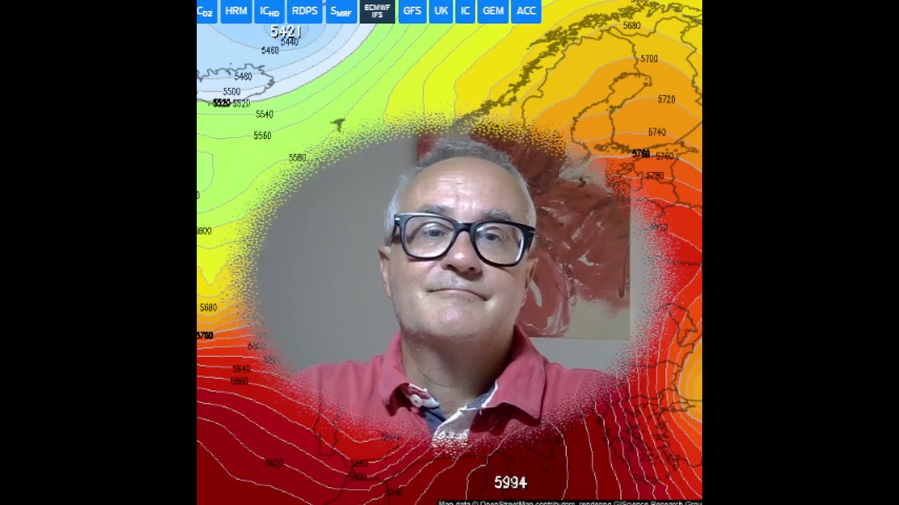 previsioni per l'ultimo weekend di agosto e primi giorni di settembre