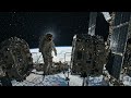 Cinematic Journey: Astronaut Working in Space