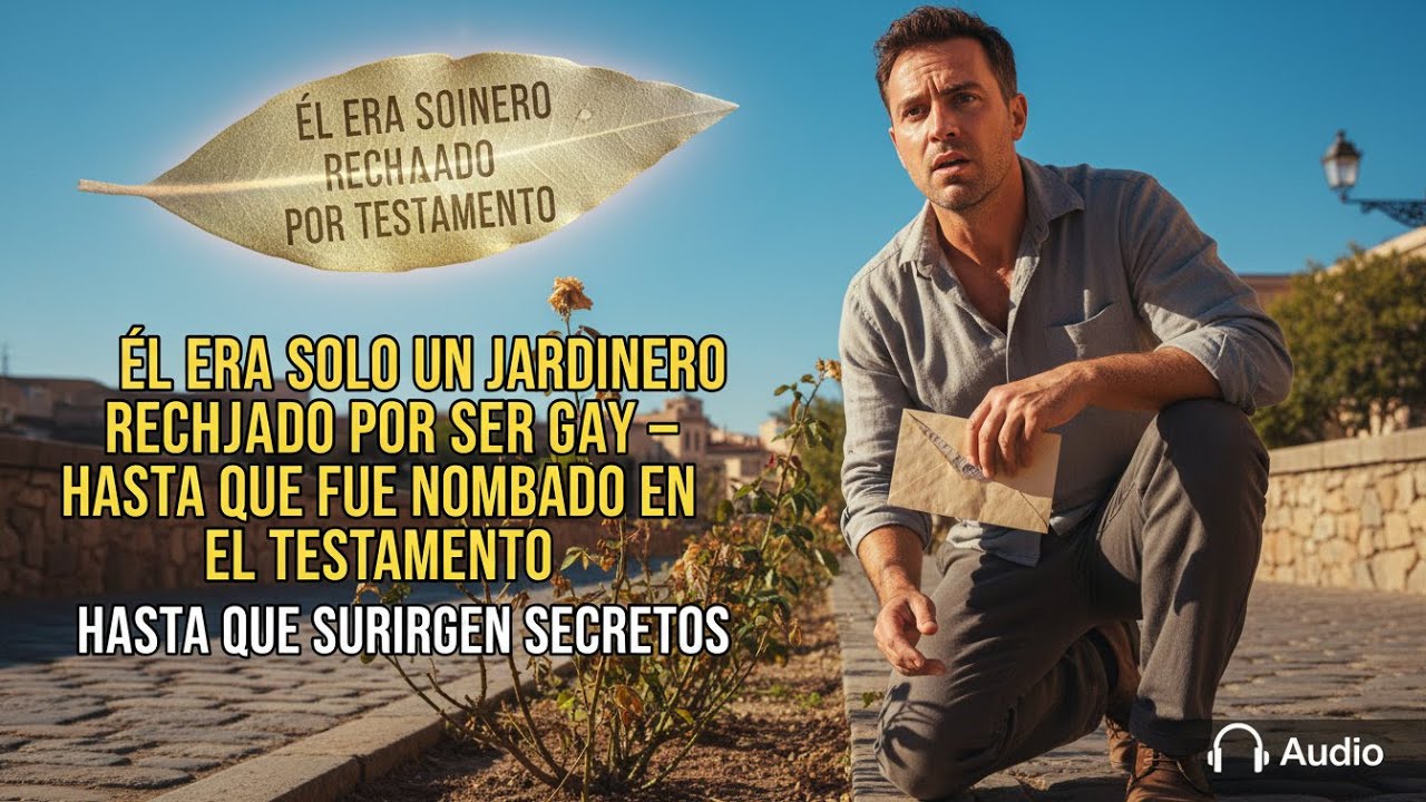 SOLO ERA UN JARDINERO RECHAZADO POR SER GAY — HASTA QUE LO NOMBRARON EN EL TESTAMENTO, HASTA QUE
