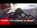 Halos P13/L rollback sa diesel, ipatutupad simula April 28 | Frontline Pilipinas