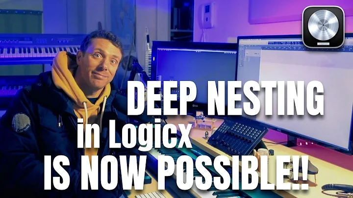LogicX "Deep Nesting" into folders and subfolders (as many as you like!)