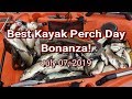 Best Kayaking Perch Day So Far 07-07-2019