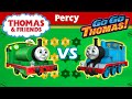 Thomas &amp; Friends Go Go Thomas! 🟢🌷 Percy VS Thomas Perform Special Abilities Such as Whirly Wind!