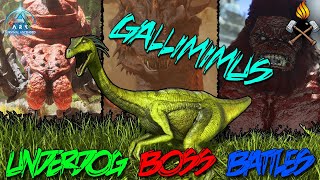 Gallimimus vs. The Island Bosses! [Underdog Boss Battles!]