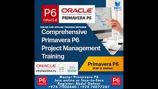Primavera P6 Training 2026 | Master Project Planning & Scheduling with Primavera P6 Version 24