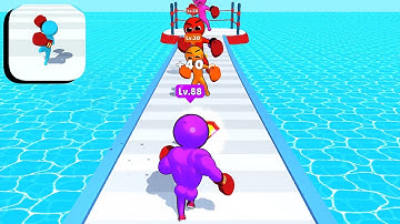 Level Up Runner - All Levels Gameplay Android,ios (Levels 1-4)