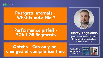 Performance pitfall - 1 GB segments in Postgres and 20TB table #postgresql #postgres