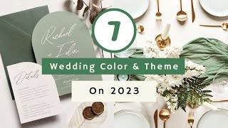 2023 Wedding Theme Ideas: Elevate Your Wedding Style to the Next Level! 🌸👰 Resimi
