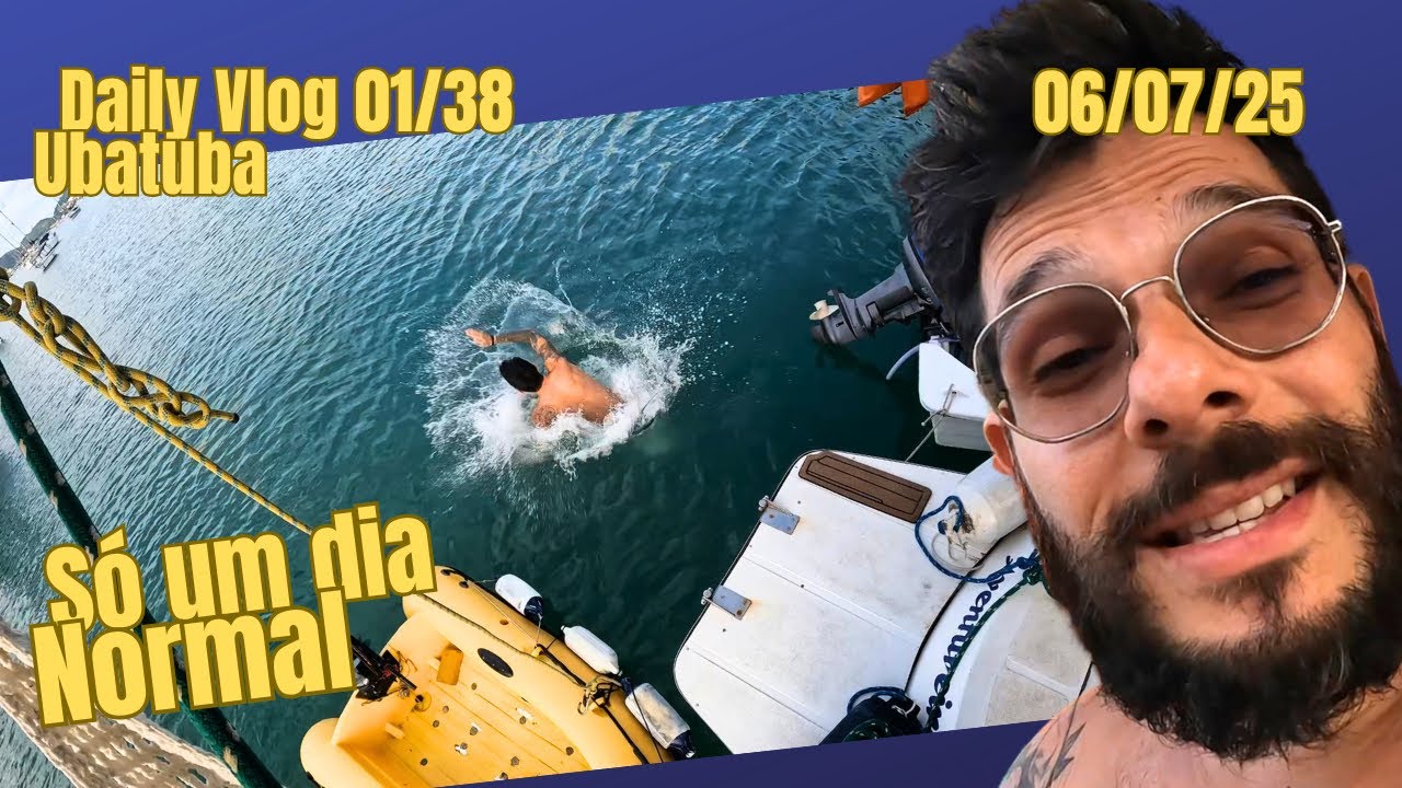 Daily Vlog 01/38 - Um domingo no veleiro