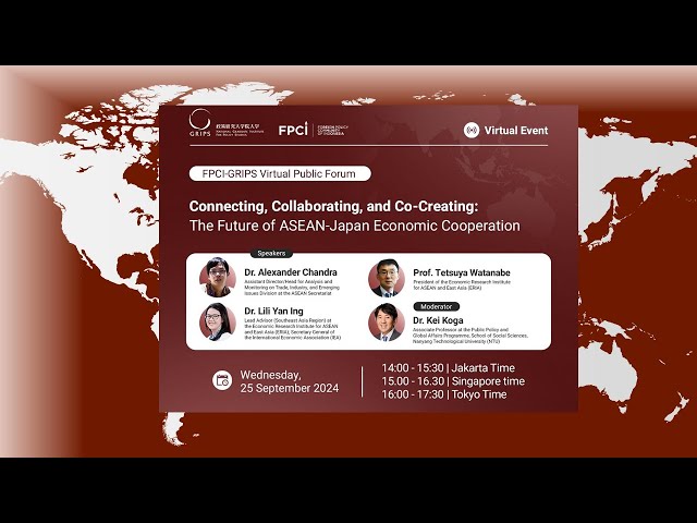 The Future of ASEAN-Japan Economic Cooperation - YouTube