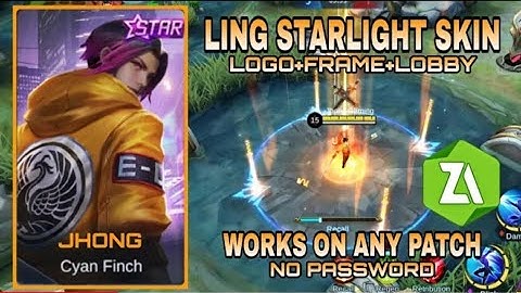 LING STARLIGT STREET PUNK FULL EFFECT + LOGO + BACKUP FILE, NO PASSWORD BANNENDETA PATCH
