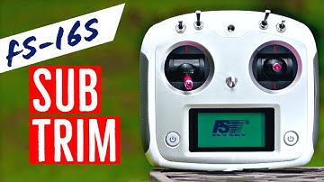 What is Sub Trim and How to Use it - FlySky FS-i6S Tutorial