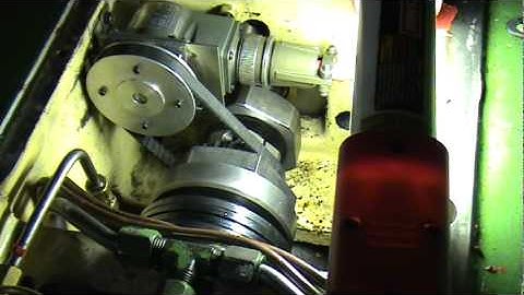 K&T spindle encoder with collet unclamp/clamp