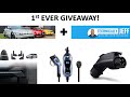 1ST GIVEAWAY! EV Charger + Tesla - J1772 Adapter + EV6 Mud Guards |Partnering with @TechnicallyJeff