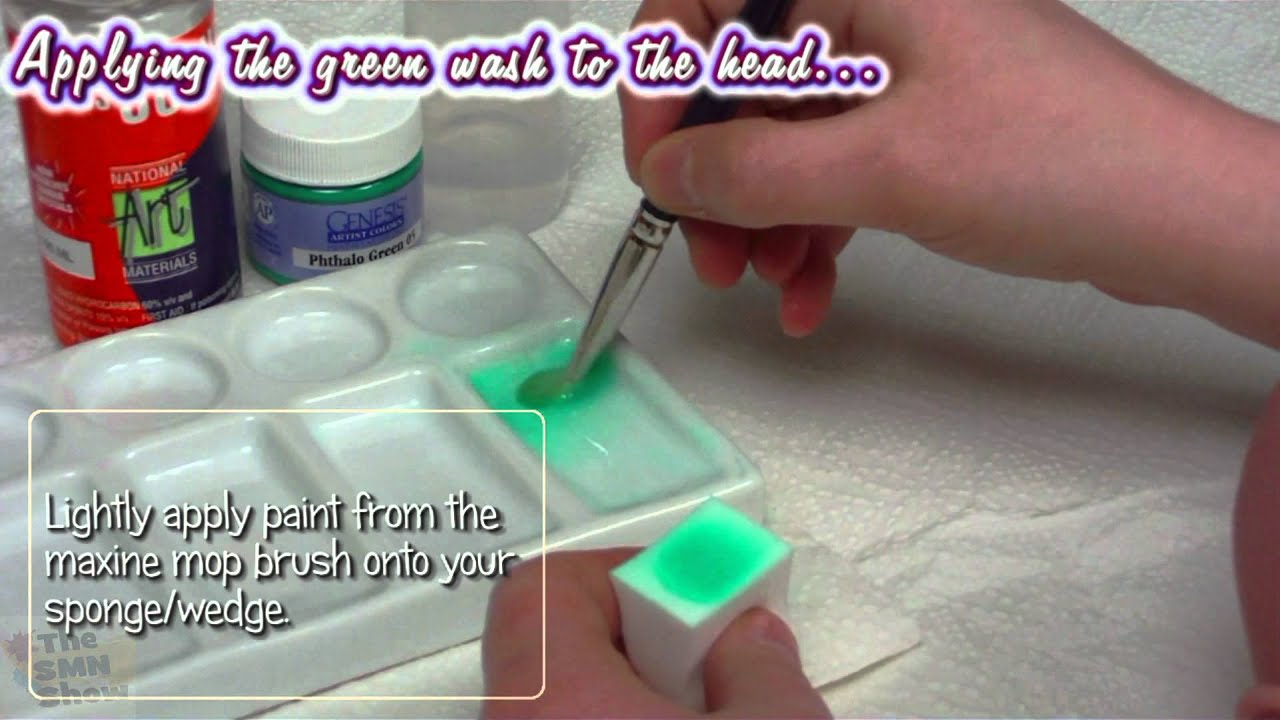 Green wash for reborn doll kits tutorial - Updated - The SMN Show 