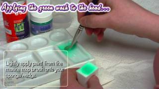 Green wash for reborn doll kits tutorial - Updated - The SMN Show #300