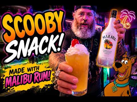 The Creamiest Tropical Cocktail You’ll Ever Make | Scooby Snack 🐶🍍🥥