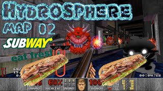 Doom 2: Hydrosphere - Map 2: Subway - by Bri - UV blind - guest star @BiodegradableYTP
