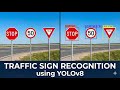 Traffic Sign Recognition using YOLOv8