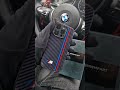Drive in Style: BMW- inspired iPhone Case❤️💙🤍#unboxing #shorts