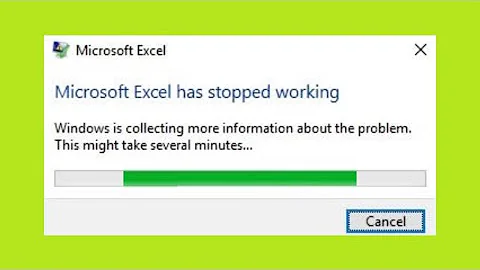 Microsoft Excel Has Stopped Working Error In Windows 10 / 8 / 7  - Fix