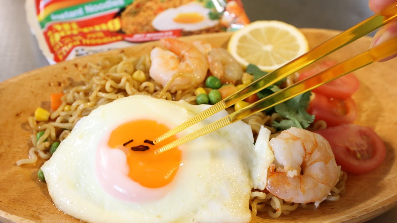 ⁣Gudetama Indomie Mi Goreng Easy Cooking