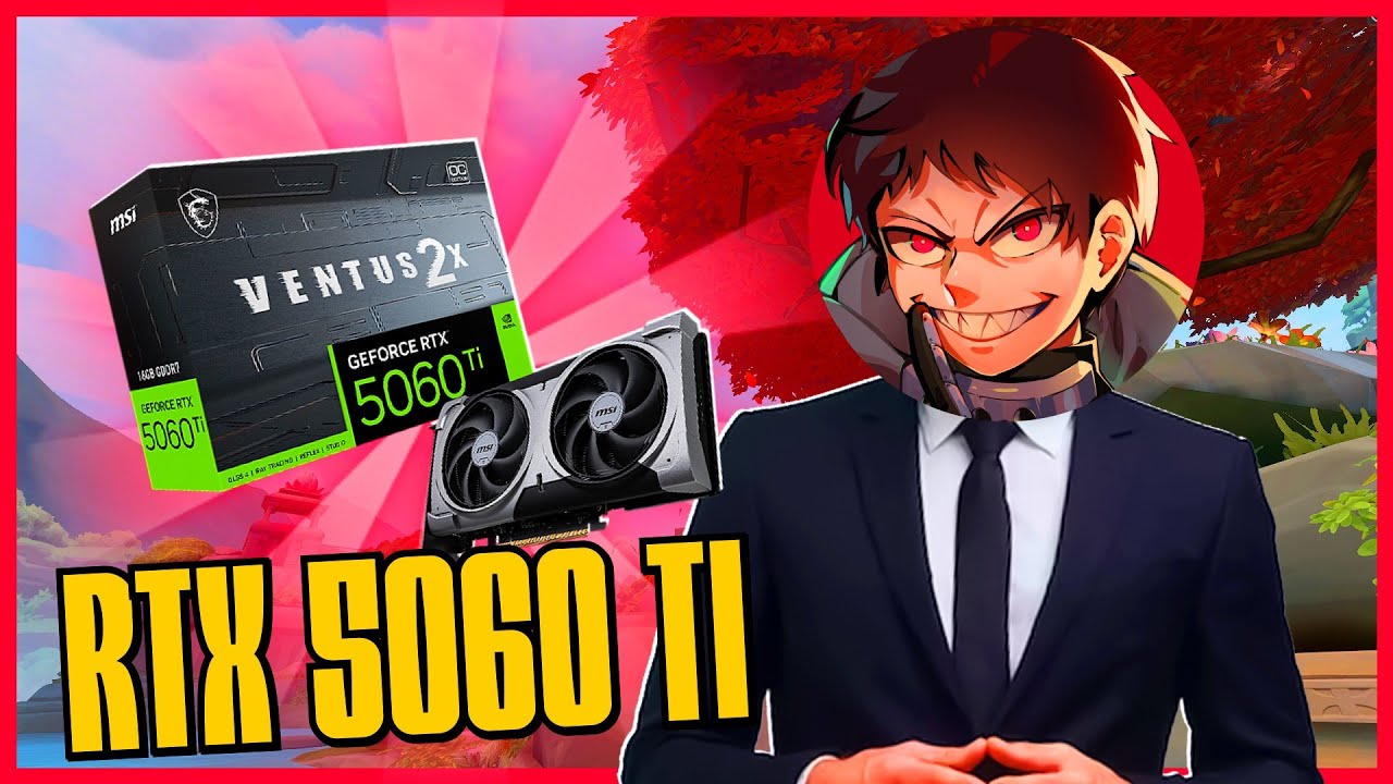 FINALMENTE COMPREI A RTX 5060 TI (UNBOXING + VALORANT)