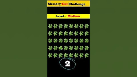 Memory test challenge 🍬🍭