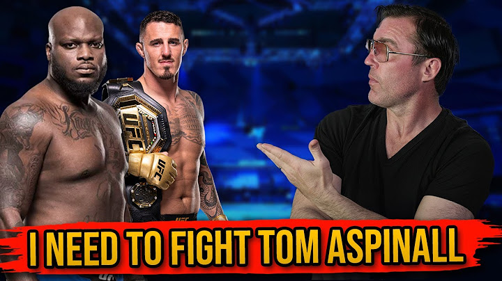 Derrick Lewis Needs to Fight Tom Aspinall (for the belt)