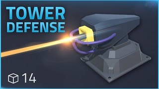 How to make a Tower Defense Game (E14 LASER BEAMER) - Unity Tutorial screenshot 5