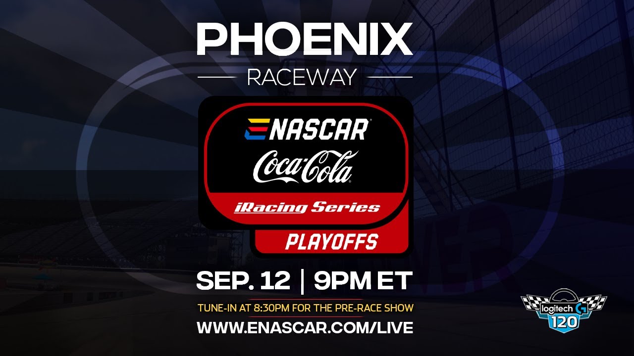 Live eNASCAR Coca-Cola iRacing Series from Phoenix