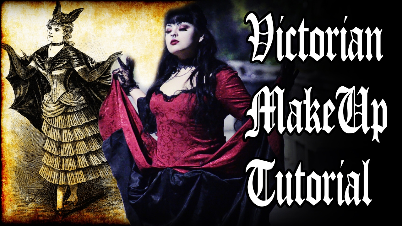 Simple Victorian Goth Makeup Tutorial