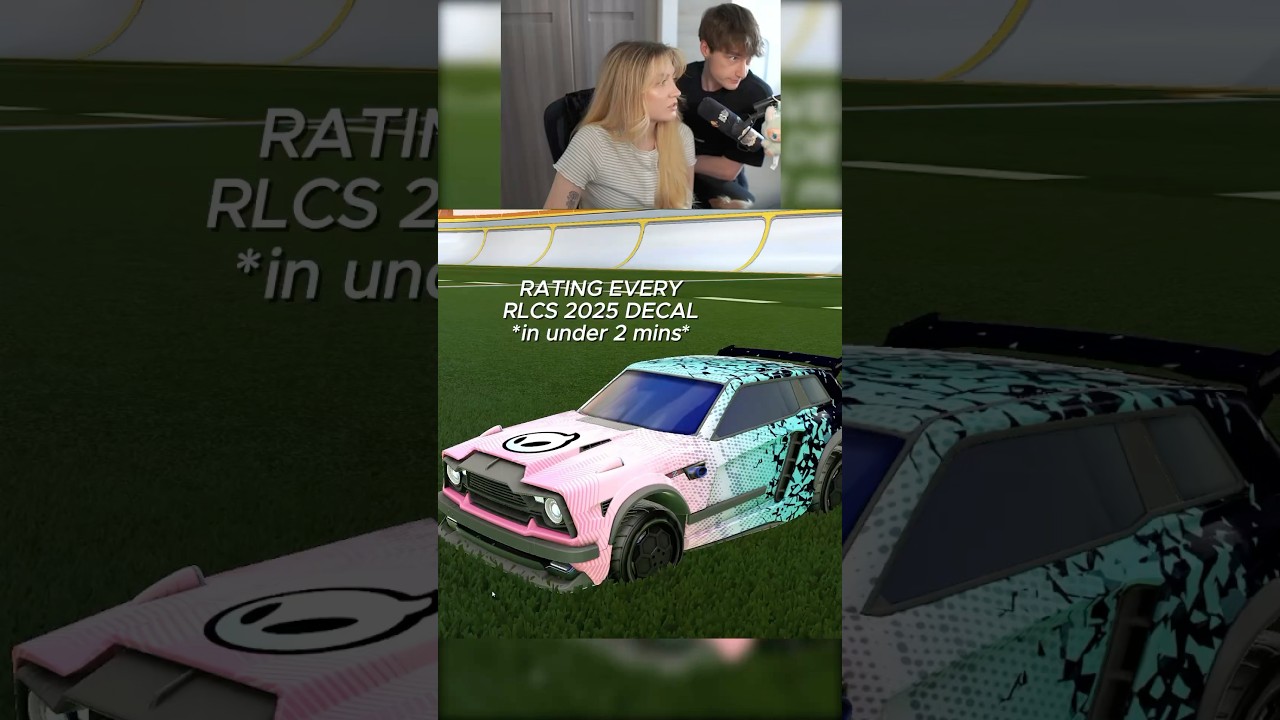 Джек не стал экономить на новых наклейках RLCS 2025 😭💀