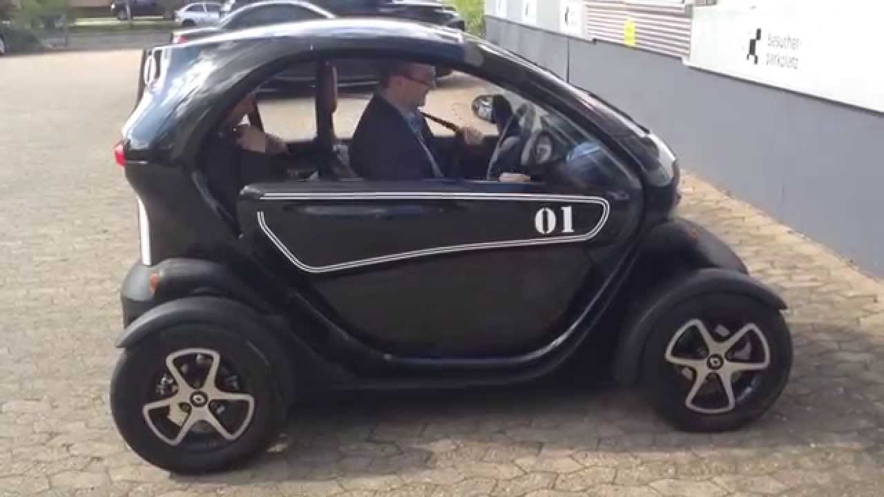 Elektroauto Renault Twizy Testfahrt Langstrecke Saarbrucken St Wendel Youtube