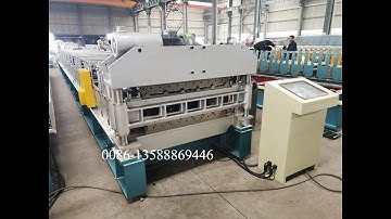 Hangzhou zhongyuan machinery double layer roofing roll forming machine