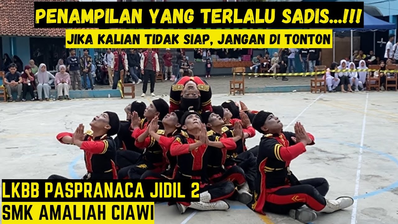 MERINDING...!!! KEREN NYA KEBANGETAN 🤩🤩 PASKIBRA SMK AMALIAH CIAWI - LKBB MTS YASIBA