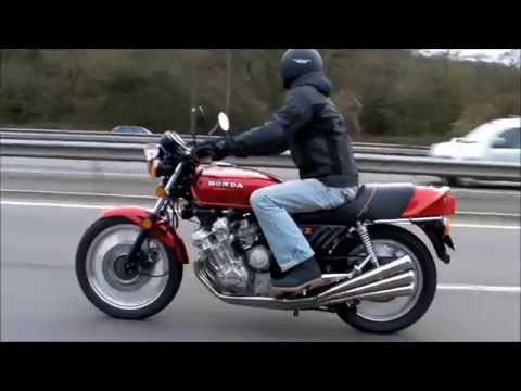 Honda CBX 1000 on the move