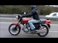 Honda CBX 1000 on the move