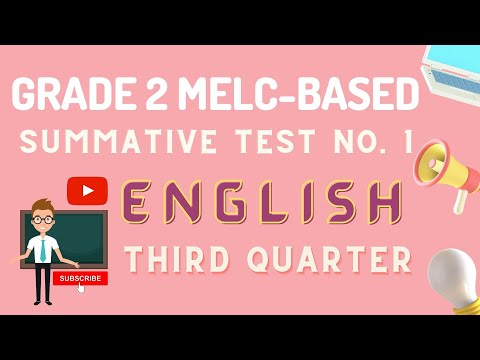 ENGLISH 2 MELC-BASED
