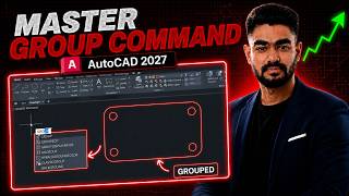 AutoCAD Beginner Course | Groups Explained AutoCAD Tutorial